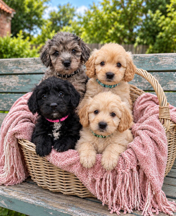 Mini Goldendoodle Babies