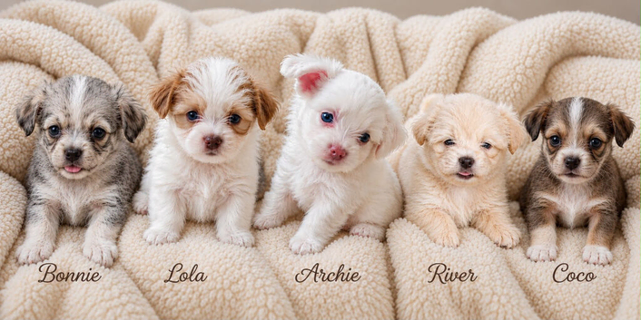 Super cute mix breed puppies looking for new home