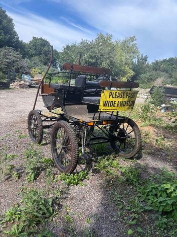 4 wheeler horse cart 14.2-15.3 ish