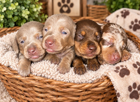 Stunning miniature Dachshunds