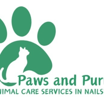 Cat and small animal sitting, Nailsworth