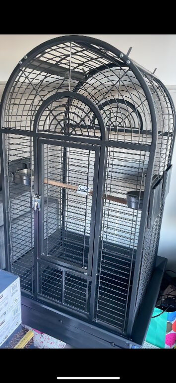 very massive unused cage