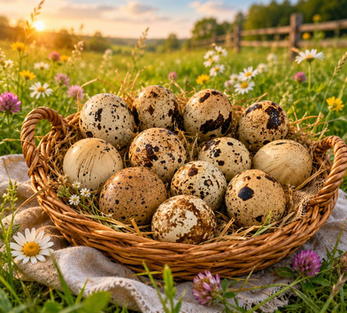 Chinese button quail chicks