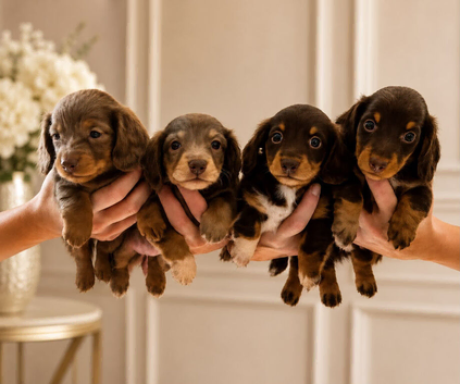 longhair miniature dashunds for sale