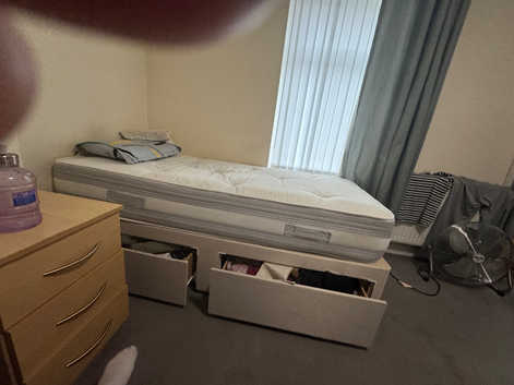 Single Bed with Mattress