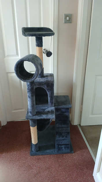 Cat scratcher tower