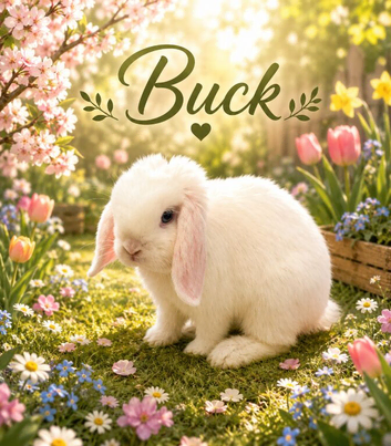 Mini lop Buck