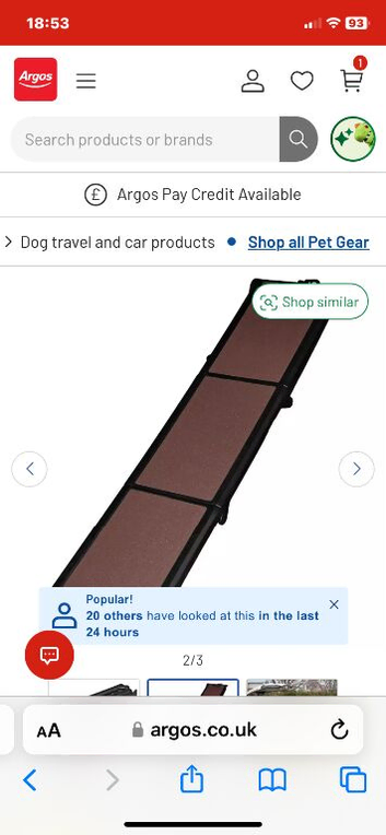 Pet gear Dog ramp