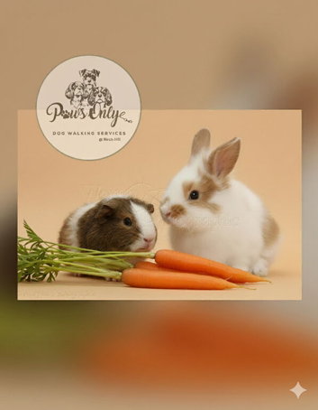 Rabbit and Guinea pig boarding.