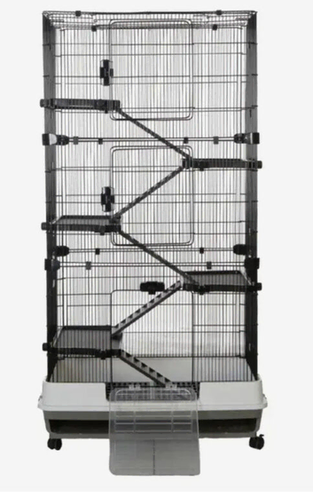 5 tier rat home, as new, with 4 female baby rats.
