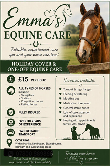 Emmas equine care