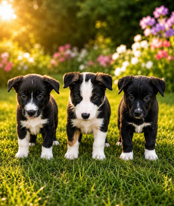 3 beautiful border collie girlies left