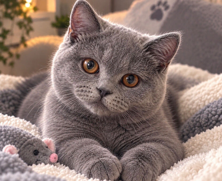 GCCF Registered Blue British Shorthair Boy