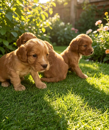Cocker spaniel pups