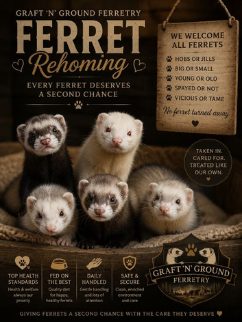 Looking to rehome a ferret?