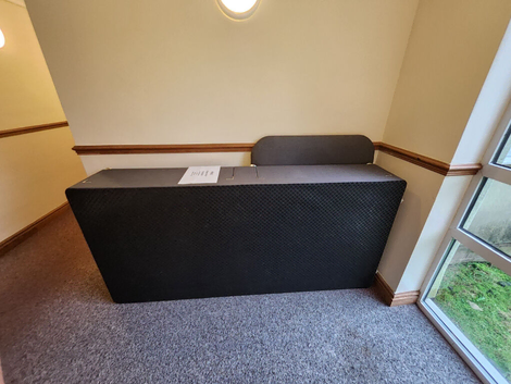 Free single bed base with storage