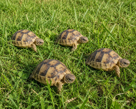 Horsefield Tortoises Babies