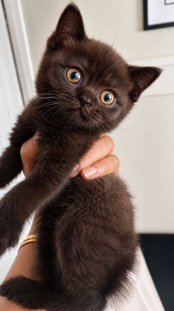 Chocolate British shorthair Male last one left