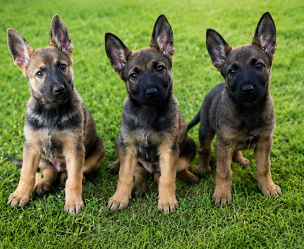Belgian Maliois x German Shepherd Puppies