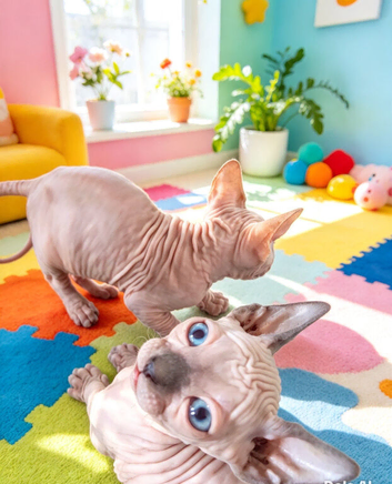STUNNING CANADIAN SPHYNX BOYS