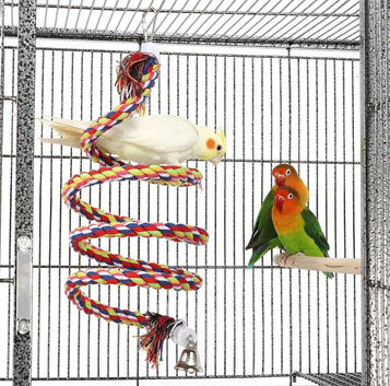 Yaheetech Large African Grey Parrot Bird Cage for Budgies/Conures/Parakeets with Detachable Stand