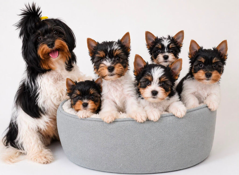 Beautiful tiny little fluffy puppies 2 girls Last girl left!