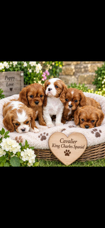 Cavalier King Charles Spaniel!