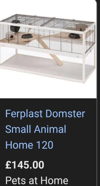 Small pet cage