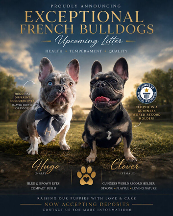 Luxury French Bulldogs For Sale