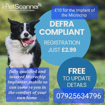 Petscanner mircochip Implanter