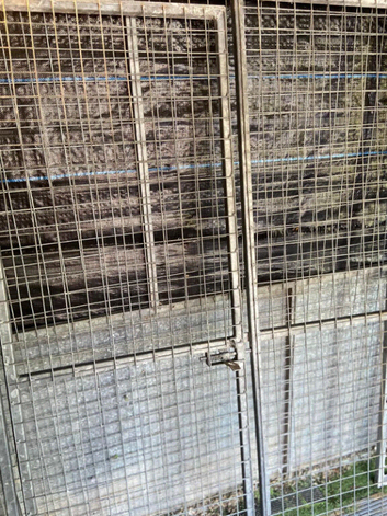 Galvanized gate 5ft by 6 ft