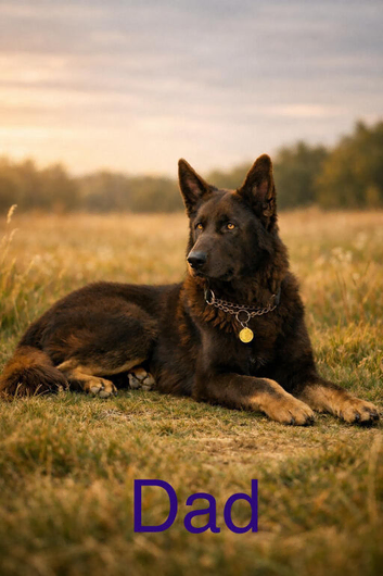 LAST GIRL Chocolate German Shepard