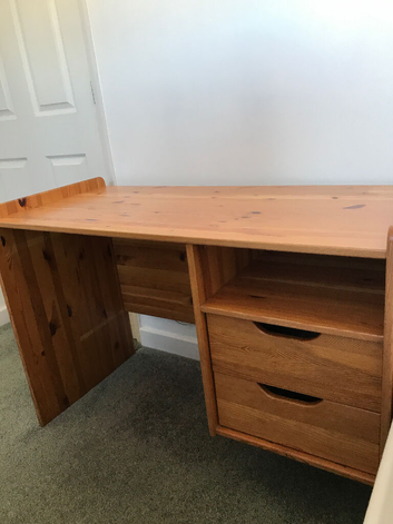 Pine desk