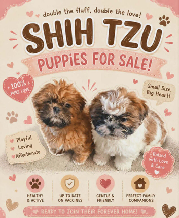 Shih-Tzu puppies.