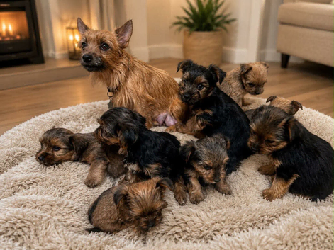 Beautiful Norfolk Terrier Puppies &ndash; Ready Now
