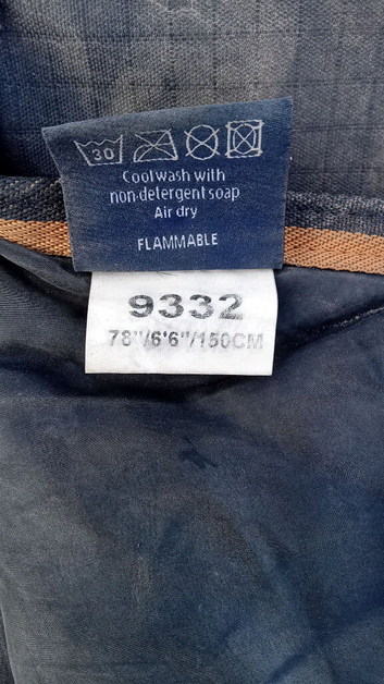 6ft 6, tempest rug with attached neck