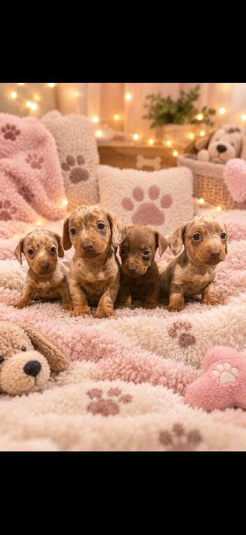 Miniature dachshund puppies