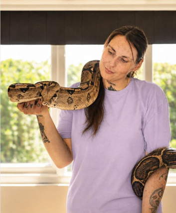 Boa Constrictor with tank for sale