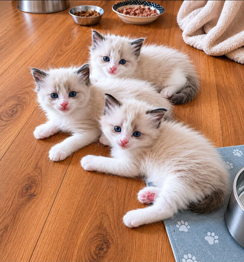 Ragdoll kittens