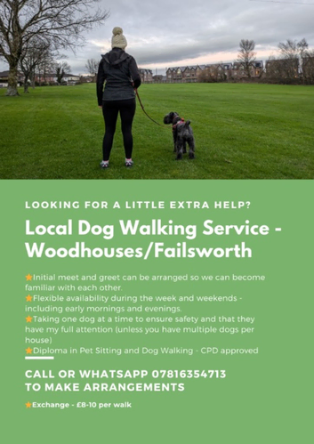 Local Dog Walking in Failsworth