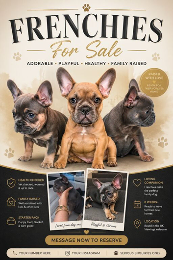 Beautiful frenchies for sale