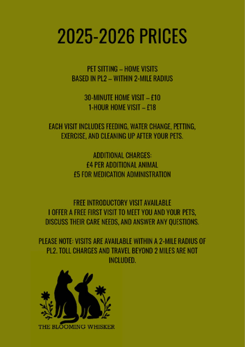 Local & Trusted Pet Sitter - In-Home Visits Starting from &pound;10 - Plymouth Area, PL2
