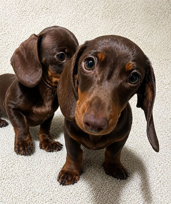 Stunning dachshund boys