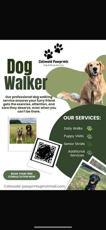 Dog walking services
