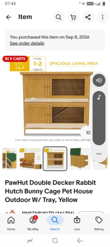 Rabbit hutch