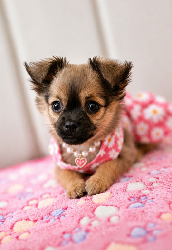 Pomchi puppy 10 weeks old giel
