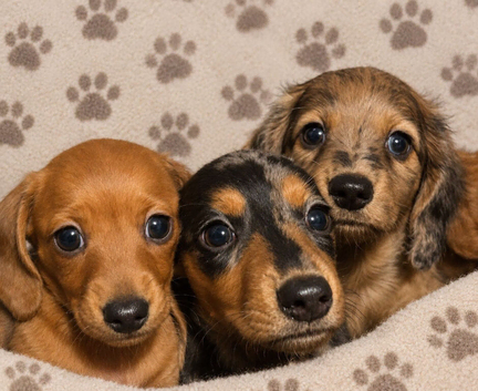 3 Miniature dachshund