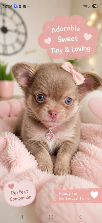 Ready  now     Long haired Chihuahuas