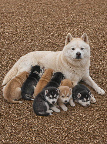 Gorgeous Siberian Husky puppies
