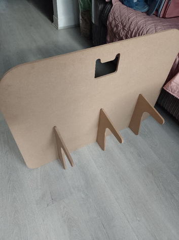 Stair blocker for small dogs/puppies